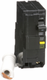 Mini Circuit Breaker 2 Pole 40A 120/240V AC Ground Fault 6mA Plug-In