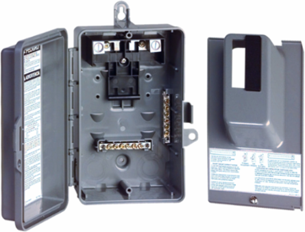 Loadcentre 1 Phase 60A Non-Metallic - 2 Spaces, 4 Circuits