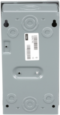 QO Load Center 240V 70A 1 Phase 2 Spaces 4 Circuits NEMA 1