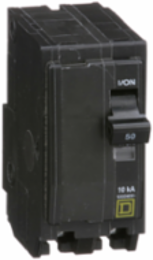 Mini Circuit Breaker 50A 2 Pole 120/240VAC 10kA Plug-in Mount