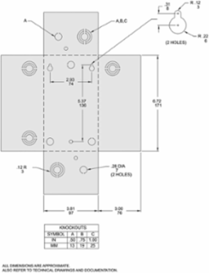 QO Load Centre 240V 30A 1 Phase 2 Spaces NEMA 1 Enclosure