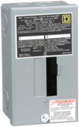 QO Load Centre 240V 30A 1 Phase 2 Spaces NEMA 1 Enclosure