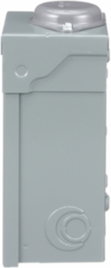 QO Loadcentre 240V 40A 1PH NEMA 3R, 2 Spaces, Weatherproof Enclosure