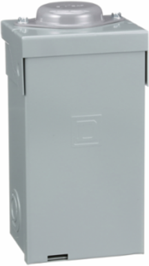 QO Loadcentre 240V 40A 1PH NEMA 3R, 2 Spaces, Weatherproof Enclosure
