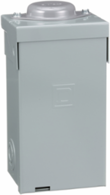 QO Loadcentre 240V 40A 1PH NEMA 3R, 2 Spaces, Weatherproof Enclosure