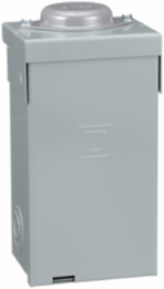 QO Loadcentre 240V 40A 1PH NEMA 3R, 2 Spaces, Weatherproof Enclosure