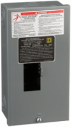 QO Load Center, 1 Phase, 2 Spaces, 2 Circuits, 70A, NEMA 1