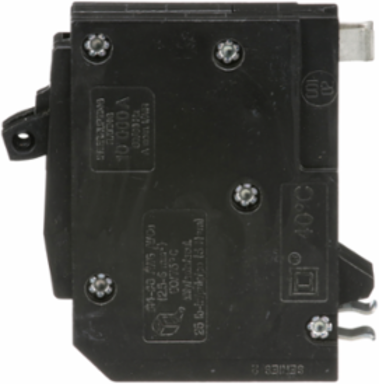 Tandem Mini Circuit Breaker, 2 Pole 30A, 120/240V AC, 10kA, Plug-In Mount