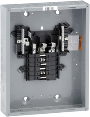 QO Load Center, 3 Phase, 12 Spaces, 12 Circuits, 125A, NEMA 1
