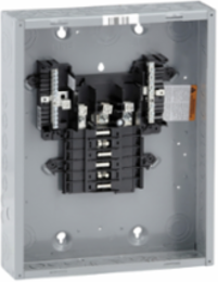 QO Load Center, 3 Phase, 12 Spaces, 12 Circuits, 125A, NEMA 1