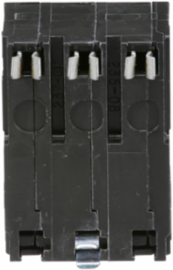 Mini Circuit Breaker 15A 3 Pole 120/240VAC 10kA Plug-In Mount