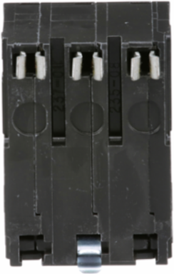 Mini Circuit Breaker, 30A, 3 Pole, 120/240V AC, 10kA, Plug-In Mount