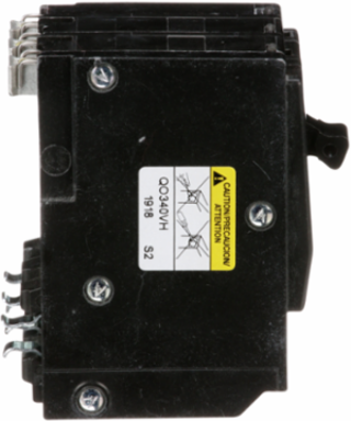 Mini Circuit Breaker 40A 3 Pole Plug-in Mount 22kA 120/240VAC