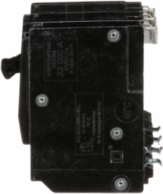 Mini Circuit Breaker 40A 3 Pole Plug-in Mount 22kA 120/240VAC