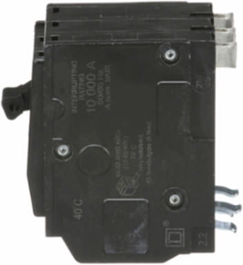 Mini Circuit Breaker 60A 3 Pole 10kA Plug-in Mount 120/240VAC