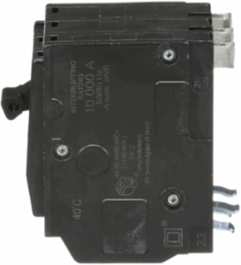 Mini Circuit Breaker 60A 3 Pole 10kA Plug-in Mount 120/240VAC