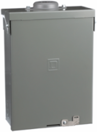 QO Load Center, 1 Phase, 6 Spaces, 12 Circuits, 100A NEMA 3R