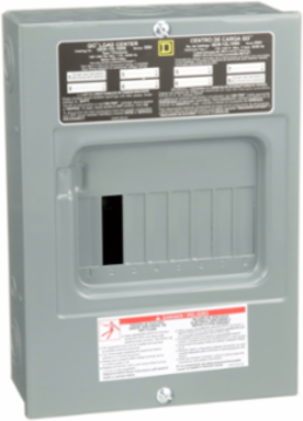 QO Load Centre 240V 100A 1 Phase 6 Spaces NEMA 1