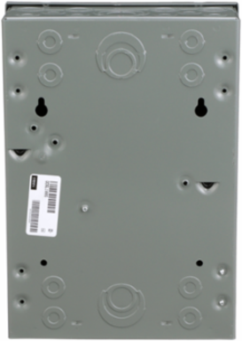 QO Load Center, 1 Phase, 6 Spaces, 100A, NEMA 1, Surface Cover