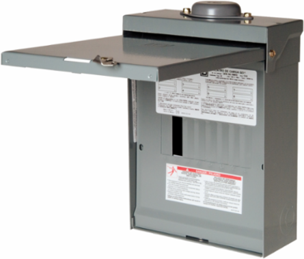 QO Load Center 240V 100A 1Phase 8 Spaces NEMA 3R Enclosure