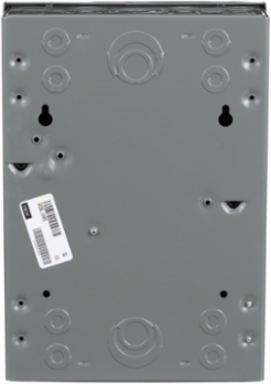 Load Center, 1 Phase, 8 Spaces, 8 Circuits, 100A NEMA 1