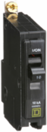 Mini Circuit Breaker 10A 1 Pole 120/240V AC 10kA Bolt-On Mount