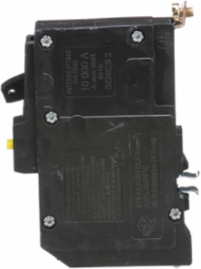 Mini Circuit Breaker, 20A, 1 Pole, 120V AC, 10kA, Ground Fault A 6mA