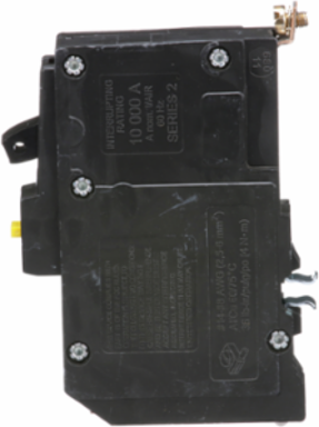 Mini Circuit Breaker, 20A, 1 Pole, 120V AC, 10kA, Ground Fault A 6mA