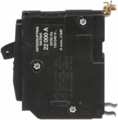 Mini Circuit Breaker 20A 1 Pole 120/240V AC 22kA Bolt-On Mount