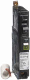 Mini Circuit Breaker, 20A, 1 Pole, 120/240VAC, 22kA, Bolt-On Mount
