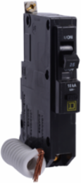 Mini Circuit Breaker 25A 1 Pole 120V AC 10kA Ground Fault B Bolt-On