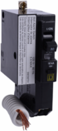 Miniature Circuit Breaker 30A 1 Pole 120VAC 10kA Ground Fault 30mA