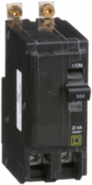 Mini Circuit Breaker, 100A, 2 Pole, 240VAC, 22kA, Bolt-On Mount