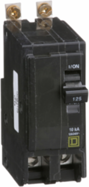 Mini Circuit Breaker 125A 2 Pole 120/240VAC 10kA Bolt-On Mount