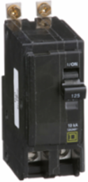 Mini Circuit Breaker 125A 2 Pole 120/240VAC 10kA Bolt-On Mount