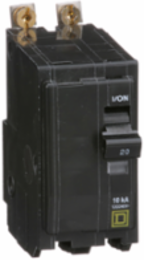 Mini Circuit Breaker 20A 2 Pole 120/240VAC 10kA Bolt-On Mount