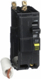Mini Circuit Breaker 25A 2-Pole 120/240VAC Bolt-On Mount 10kA Ground Fault