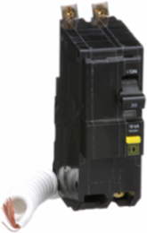Miniature Circuit Breaker 30A 2 Pole 120/240V AC Ground Fault Protection