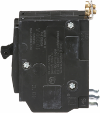 Mini Circuit Breaker 60A, 2 Pole, 120/240V AC, 10kA, Bolt-On Mount