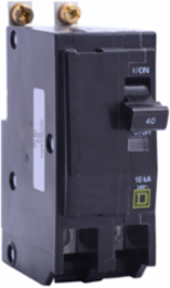 Miniature Circuit Breaker 60A 2 Pole 240VAC 10kA Bolt-On Mount