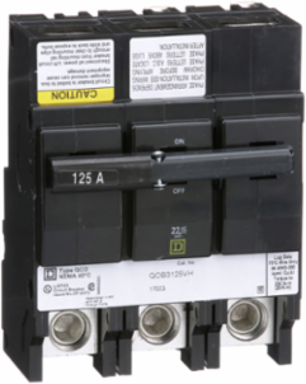 Mini Circuit Breaker 125A 3 Pole 22kA Bolt-On Mount