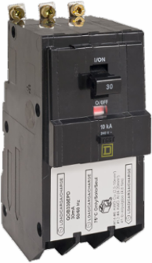 Mini Circuit Breaker 30A 3 Pole 240VAC Ground Fault 10kA