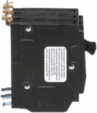Mini Circuit Breaker 40A 3 Pole 10kA Bolt-On Mount 120/240VAC