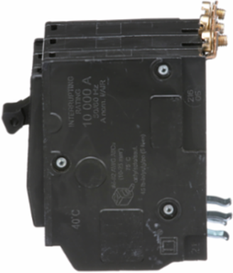 Mini Circuit Breaker 45A 3 Pole 120/240VAC 10kA Bolt-On Mount