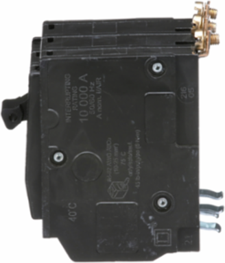 Mini Circuit Breaker 45A 3 Pole 120/240VAC 10kA Bolt-On Mount