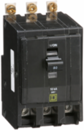 Mini Circuit Breaker 80A 3 Pole 120/240VAC Bolt-On 10kA