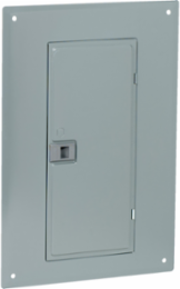 QO Load Center Replacement Cover for 24 Spaces, 22.13 Inch Height, Gray
