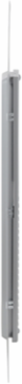 QO Load Center Cover, 42 Spaces, 27.24 Inch Height, Flush, Gray