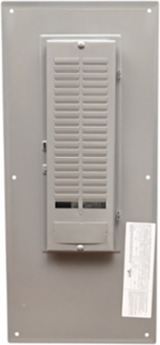 Replacement Cover for 40 Space QO Load Center, Combination Flush/Surface, Gray