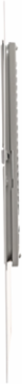 Replacement Cover for 40 Space QO Load Center, Combination Flush/Surface, Gray